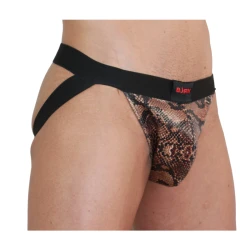 Jockstrap BURN Snake, negru, M