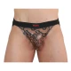 Jocstrap BURN din materiale elastice, negru, L