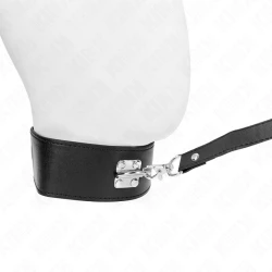 Colier cu curea, 116 cm, model 2, reglabil 36-43 cm x 5 cm