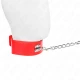 Colier cu lesă, model cu curea, Roz, 65 cm, curea lată reglabilă 33.5-41 cm x 5 cm