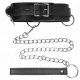 Colier cu 3 inele tip sclavie, cu bretea, 80 cm, 53 x 5 cm