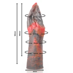 DILDO MODEL LILITH, Demon Evil, Roz