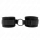 Set manșete pentru începători, cu inel O, 25 cm, reglabil 15-25 cm, Negru