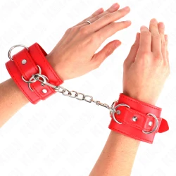 Set 3 brățări pentru încheieturi cu inele D, ajustabile, Roz, 17.5-25 cm x 6 cm