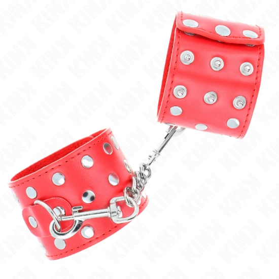 Cătușe / Imobilizare Wrist Restraints, Reglabile, Roșu