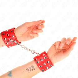 Cătușe / Imobilizare Wrist Restraints, Reglabile, Roșu