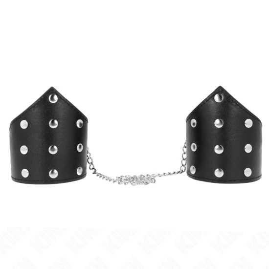 Brățări tip puncte negre, cu lanț, ajustabile, 17-23 cm x 8.5 cm