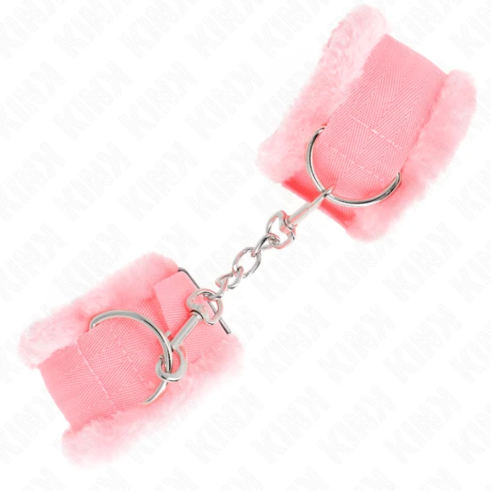 Manșete pentru încheieturi, Roz, ajustabile 17-31 cm x 7 cm