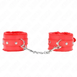 Cătușe / Imobilizare Wrist Restraints, Reglabile, Roșu