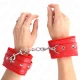 Cătușe / Imobilizare Wrist Restraints, Reglabile, Roșu