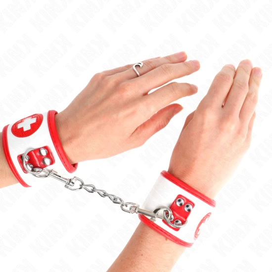 Set cătușe pentru încheieturi, Mini, reglabil, 18-23 cm x 5 cm
