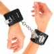 Seturi pentru încheieturi, cu închidere cu lacăt, Negru, reglabil 16-23 cm x 5.5 cm