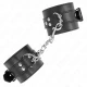 Seturi pentru încheieturi, Negru, cu curea neagră, ajustabile 17-28 cm x 6 cm