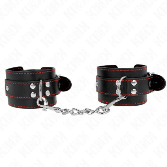 Restricții pentru Încheieturi - Căptușeală Roșie, Reglabil, 20-28 cm x 5.5 cm