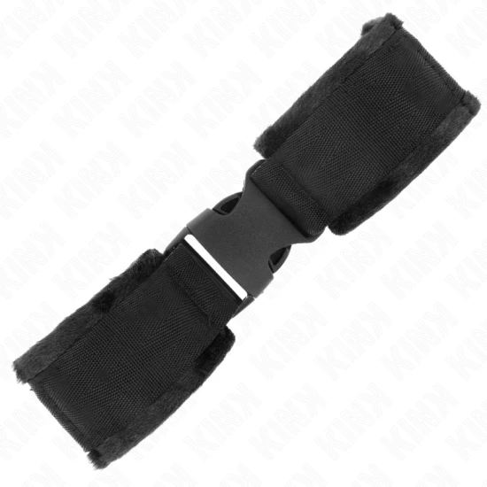Cătușe Nylon - Ajustabile, Roșu, 25-35 cm x 6 cm