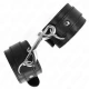 Sistem de fixare pentru încheieturi, Negru, reglabil 17-28 cm x 5 cm