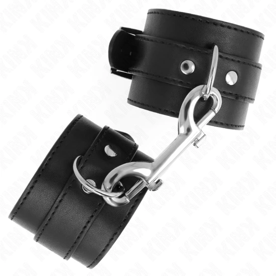 Setare pentru încheieturi, Negru, reglabil 17-28 cm x 5 cm