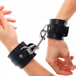 Setare pentru încheieturi, Negru, reglabil 17-28 cm x 5 cm