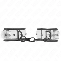 Manșete pentru încheieturi ajustabile, Clear, 18-30 cm x 5.5 cm