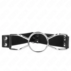 Dispozitiv de gura tip spider, Roz, Negru, Marime L, 5 cm