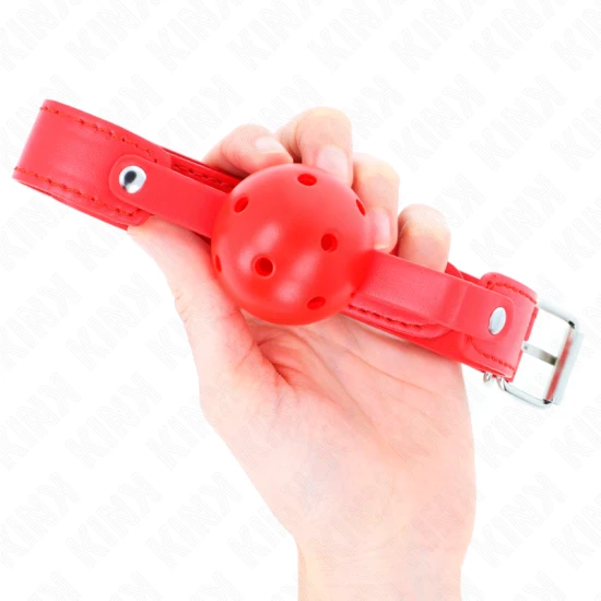Dispozitiv de tăcere tip bilă respirabil, Roz, 4,5 cm