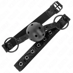 Minge gag Model 3, Roz, 4.5 cm, reglabil 42-60 cm