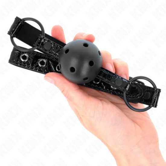 Minge gag Model 3, Roz, 4.5 cm, reglabil 42-60 cm