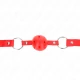 Dispozitiv tip minge, Roz, Model 1, cu dublu nit, 4 cm, 62.5 x 2.5 cm, ajustabil 42-58 cm