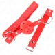 Dispozitiv tip minge, Roz, Model 1, cu dublu nit, 4 cm, 62.5 x 2.5 cm, ajustabil 42-58 cm