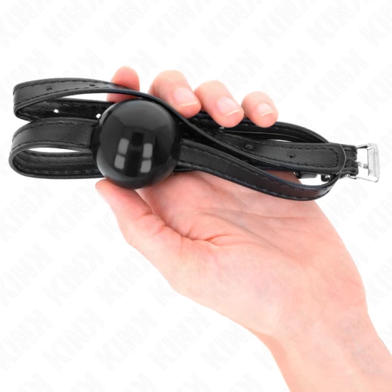 Chingă pentru gura tip minge, Roz, 4 cm, gag 60 x 2 cm