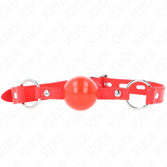Mască TPE pentru tăcere, Roz cu sistem de blocare Rojo, 4 cm, 60 x 2 cm