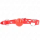 Mască TPE pentru tăcere, Roz cu sistem de blocare Rojo, 4 cm, 60 x 2 cm