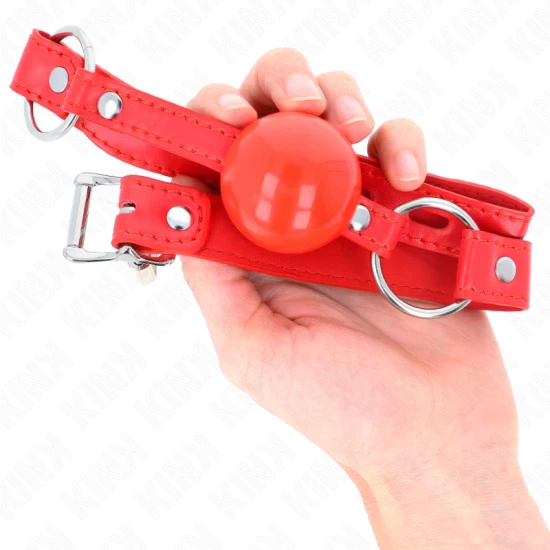 Mască TPE pentru tăcere, Roz cu sistem de blocare Rojo, 4 cm, 60 x 2 cm