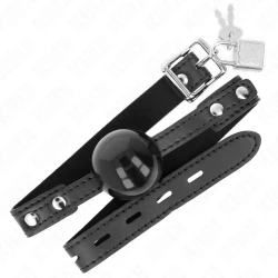 Soft TPE Ball 4 cm, Model 3, Roz-Negru, 60 x 2 cm, Ajustabil 37-52 cm