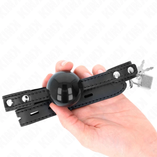 Soft TPE Ball 4 cm, Model 3, Roz-Negru, 60 x 2 cm, Ajustabil 37-52 cm