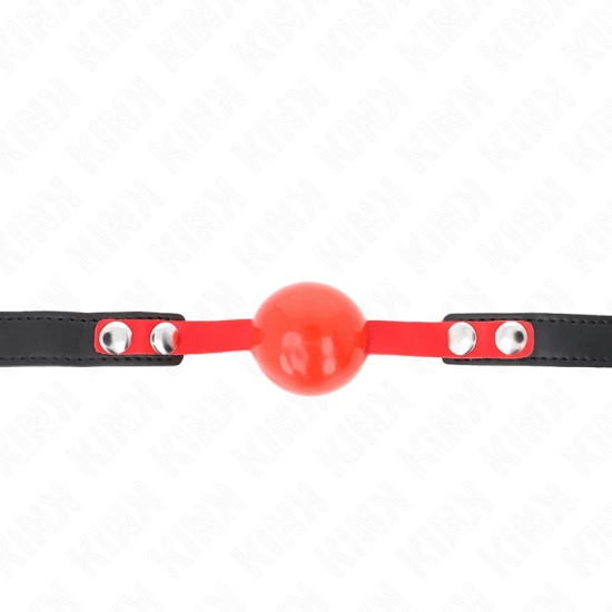 Minge gag Soft TPE, Roz, Model 4, reglabil 37-52 cm