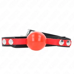 Minge gag Soft TPE, Roz, Model 4, reglabil 37-52 cm