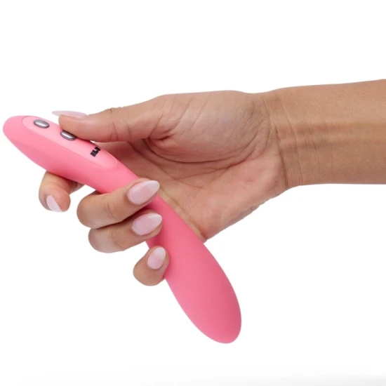 Vibrator pentru punctul G tip wand, Roz