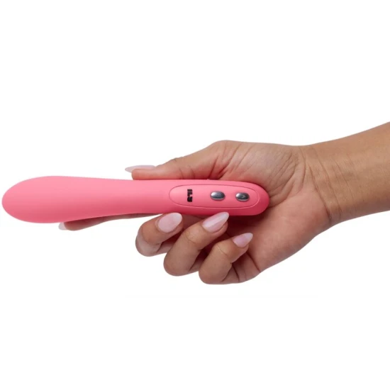Vibrator pentru punctul G tip wand, Roz