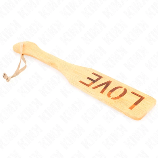 Paletă Bamboo, Word Love, 32 x 5.5 cm