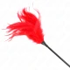 Accesoriu Multiple Tickle Feathers, 45 cm, Roșu