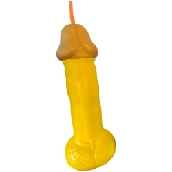 DIABLO - Penis din plastic, galben