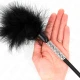 Pene pentru gâdilat cu mâner cu strasuri, 50 cm