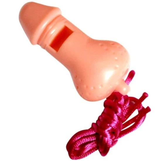 DIABLO - fluier în formă de penis, picant, Roz