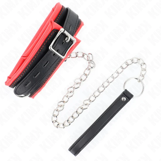 Colier masiv cu centură, Model 3, Negru, 65 cm, reglabil 36,5-50 cm