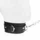 Choker cu curea 65 cm, cu prindere, Negru 54 x 4.5 cm