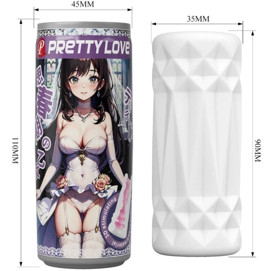 Masturbator Can Model 2 - TPR, Discret, 55g.