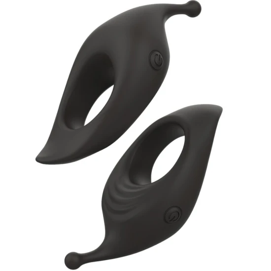 BCHARMED - Inel penis, Model Infinite Deluxe, Negru