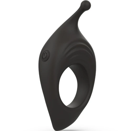 BCHARMED - Inel penis, Model Infinite Deluxe, Negru