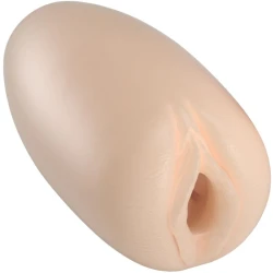 Masturbator masculin Egg Hard Boiled din TPR, Flesh